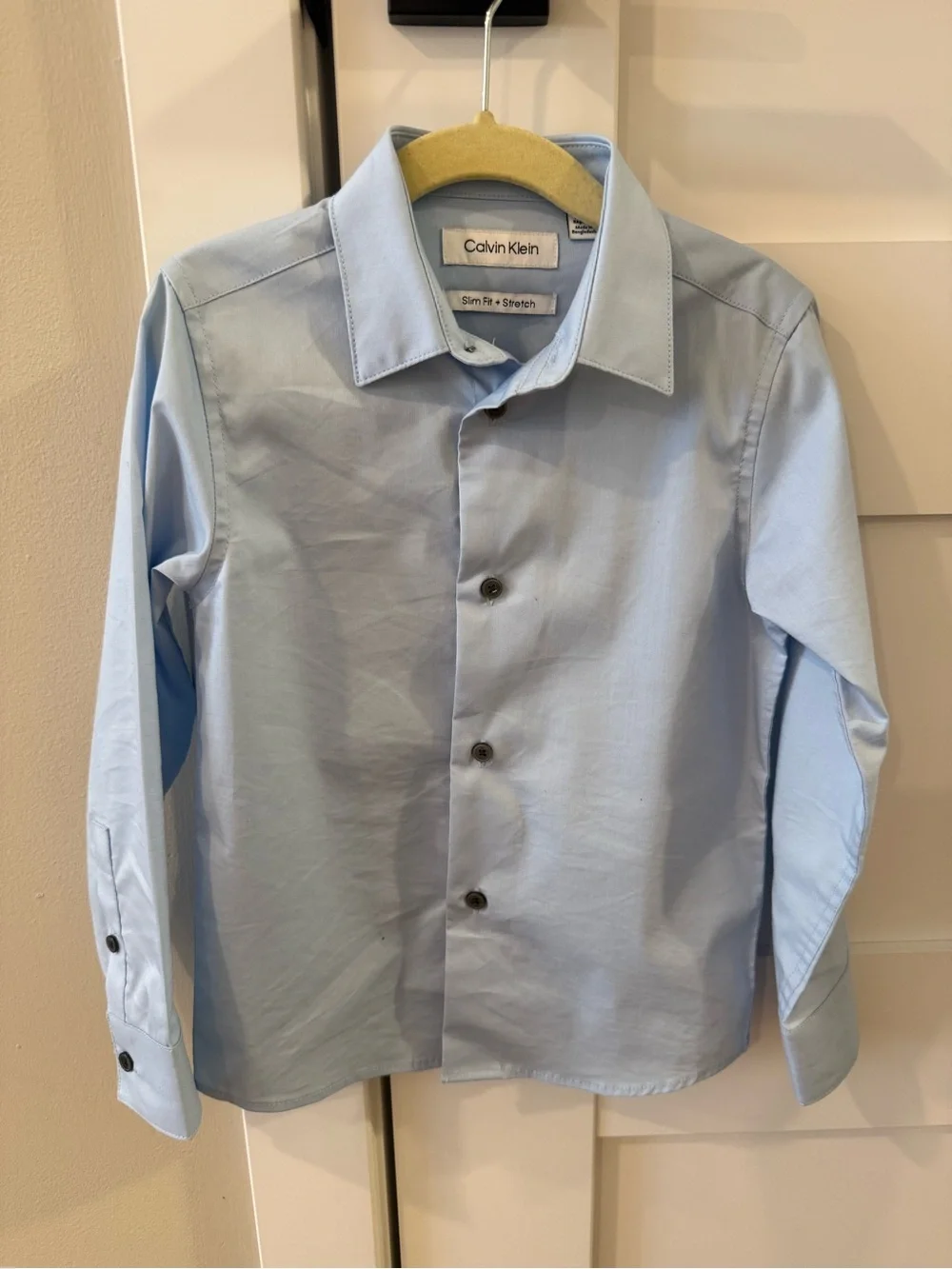 Calvin Klein Light Blue Slim Dress Shirt